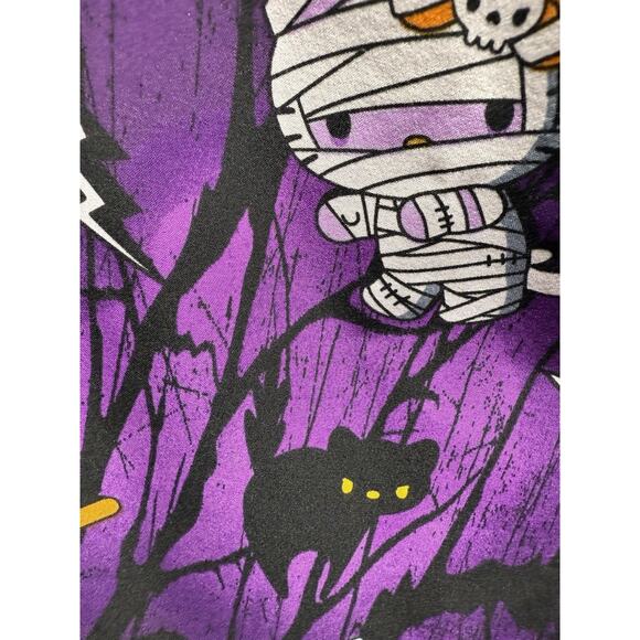 Hello Kitty Halloween Women's Scrub Top Size XL Spooky - Picture 10 of 10